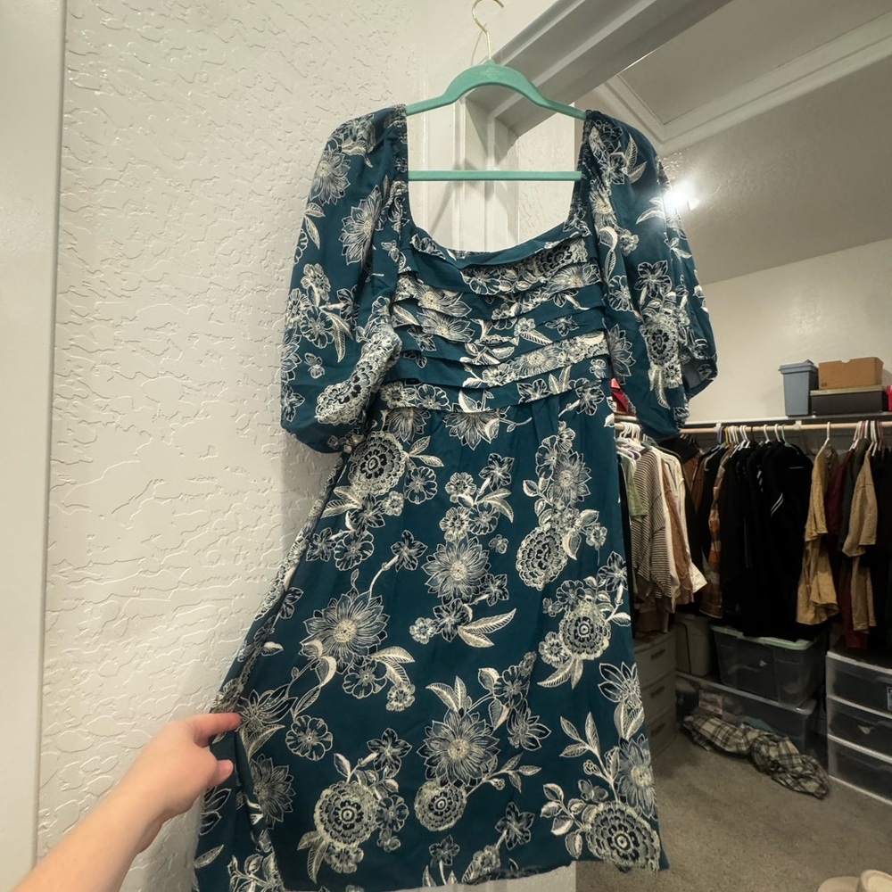Maurice’s Blue floral Dress